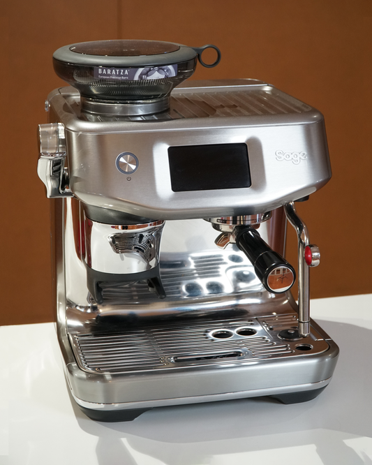 Sage, una máquina de café que tiene un barista dentro