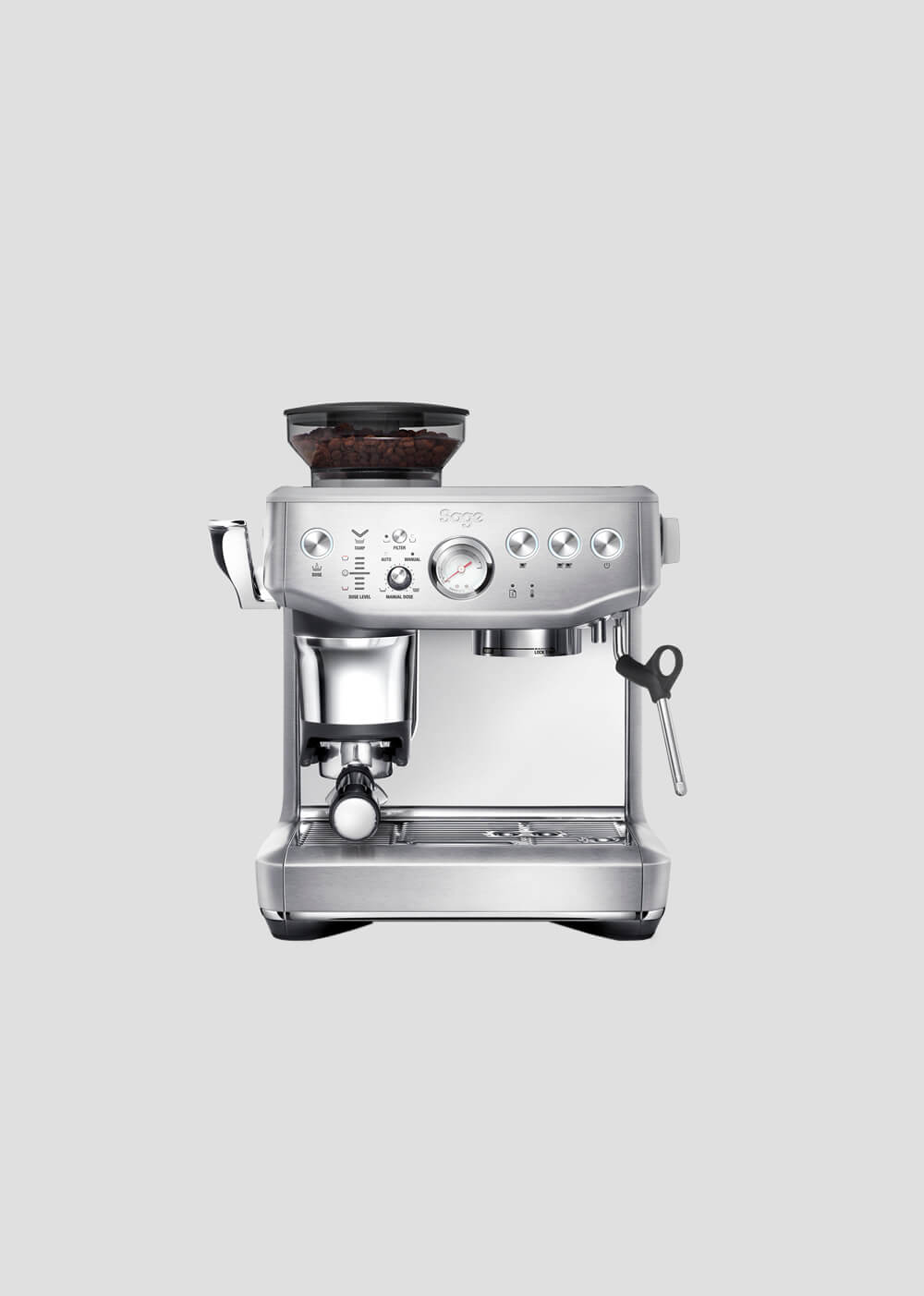 Cafetera Sage Barista Express Impress con molinillo integrado